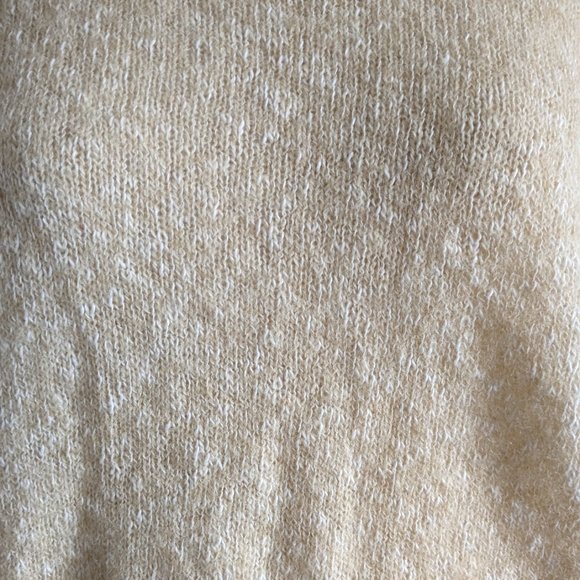 Vintage Classic Knit Raglan Wool Cotton Blend  Sweater from Scotland Unisex M/L - Picture 4 of 8